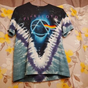Pink Floyd Adult Small T-Shirt - Blue, White, and Black